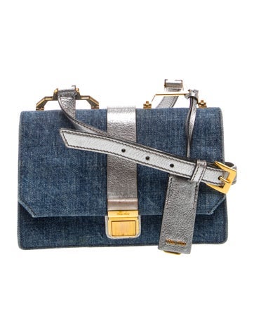 Denim Crossbody Bag