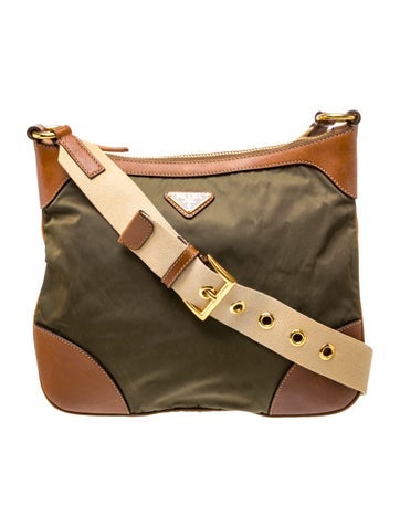 Tessuto Nylon Messenger Bag