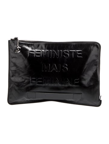 Feministe Mais Feminine Clutch