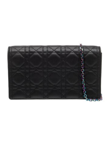 Cannage Ultra Matte on Chain Pouch