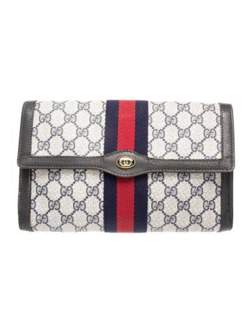 GG Supreme Clutch Small Vintage
