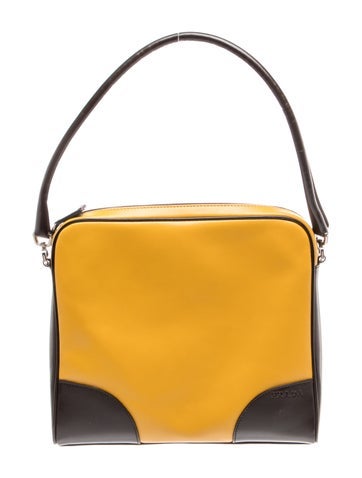 City Calf Leather Shoulder Bag