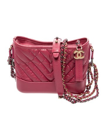 Small Chevron Gabrielle Hobo