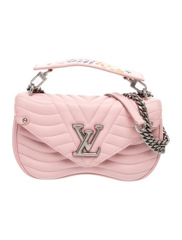 Louis Vuitton Leather New Wave Chain Bag MM