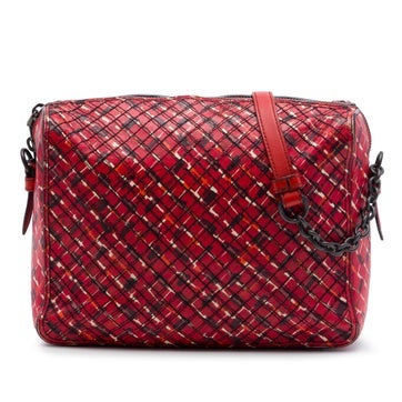 Calfskin Printed Leather Camera Bag