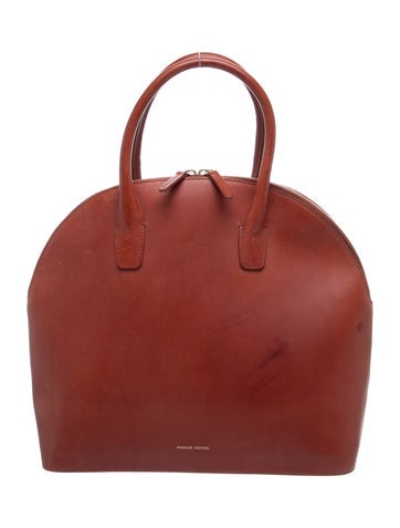 Leather Top Handle Bag
