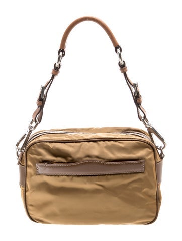 Saffiano Leather Shoulder Bag Vintage