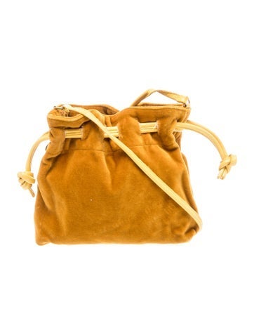 Suede Bucket Bag