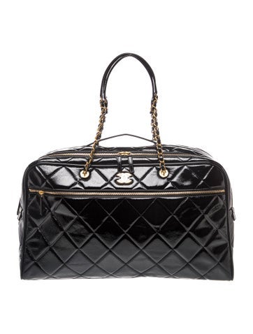 2025 Paris-Hangzhou Quilted Large Travel Bowling Bag