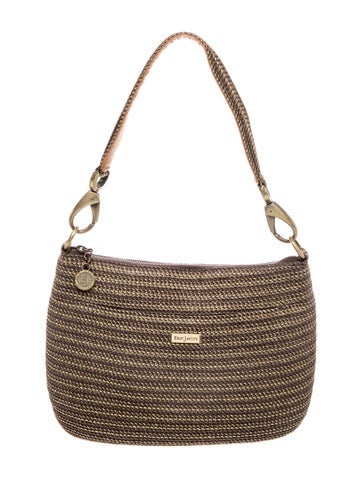 Straw Top Handle Bag