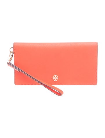 Saffiano Leather Clutch