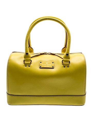 Leather Top Handle Bag