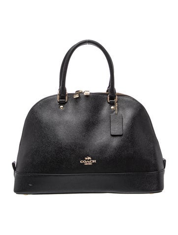 Leather Top Handle Bag