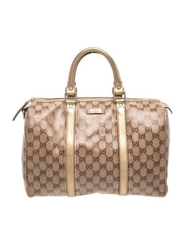 GG Crystal Top Handle Bag
