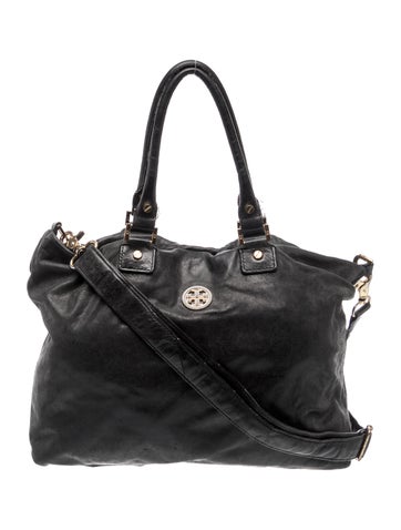 Leather Top Handle Bag