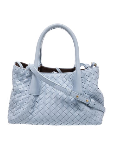 Intrecciato Top Handle Bag Small