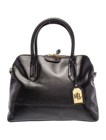 Leather Top Handle Bag
