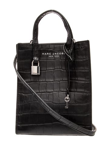 Embossed Leather Shoulder Bag