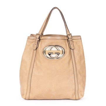 Leather Large Britt Tote