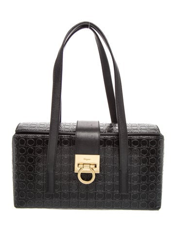 Leather Top Handle Bag