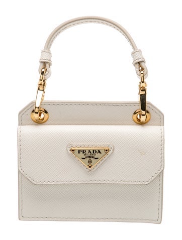 Enameled Metal Triangle Top Handle Bag