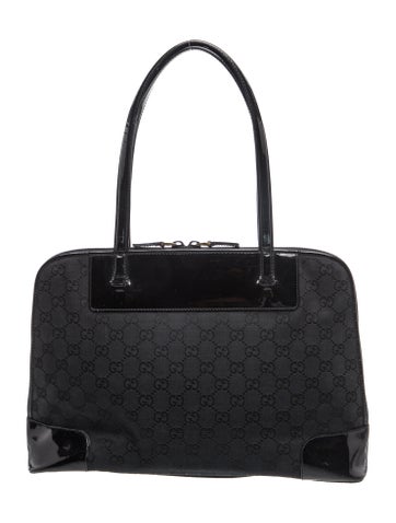 GG Canvas Shoulder Bag Vintage