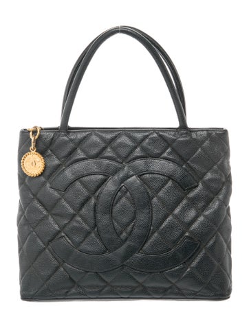 Caviar Medallion Tote