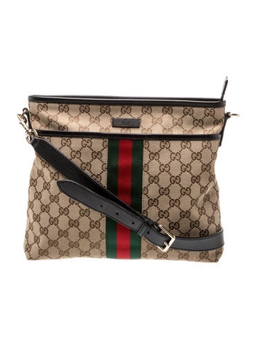 GG Canvas Messenger Bag