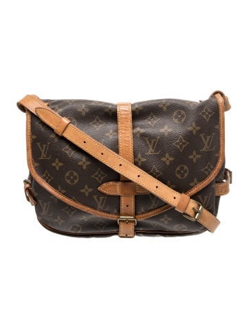 Louis Vuitton LV Monogram Saumur MM Vintage