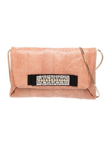 Snakeskin Clutch