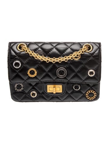 Crystal Charms Reissue 224 Flap Bag