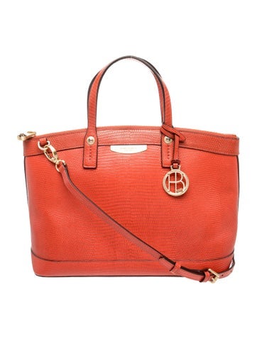 Lizard Top Handle Bag