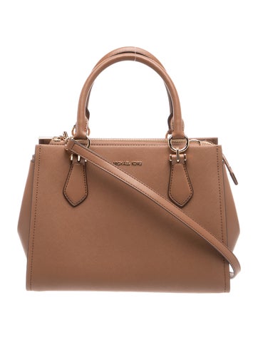 Saffiano Leather Top Handle Bag