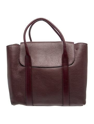 Leather Top Handle Bag
