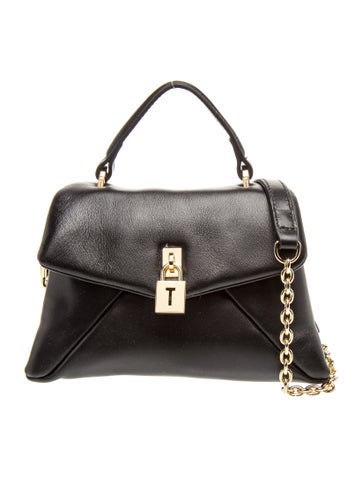 Leather Top Handle Bag