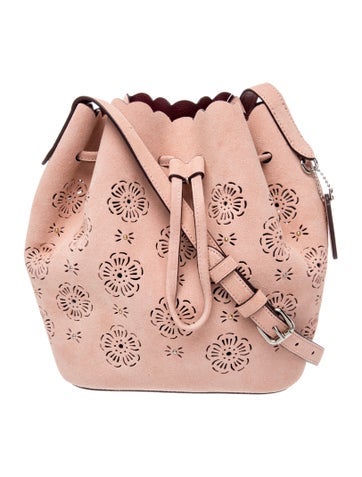 Suede Bucket Bag