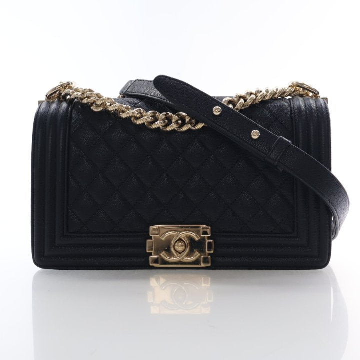 Chanel Medium Caviar Boy Bag