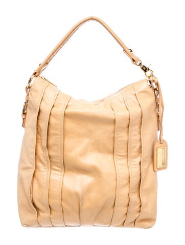 Badgley Mischka Leather Shoulder Bag Large