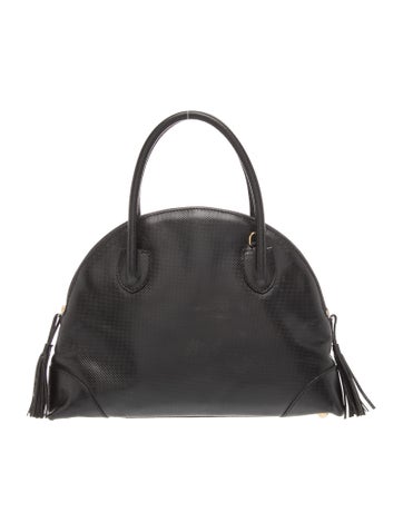 Leather Top Handle Bag Vintage