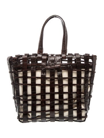 Leather Top Handle Bag Vintage