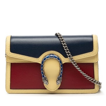 Calf Leather Mini Tricolor Leather Dionysus Crossbody