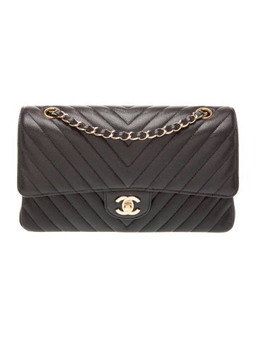Classic Medium Chevron Double Flap