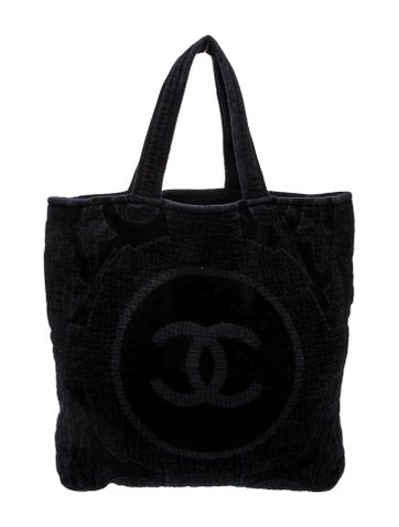 Terry Cloth CC Beach Tote