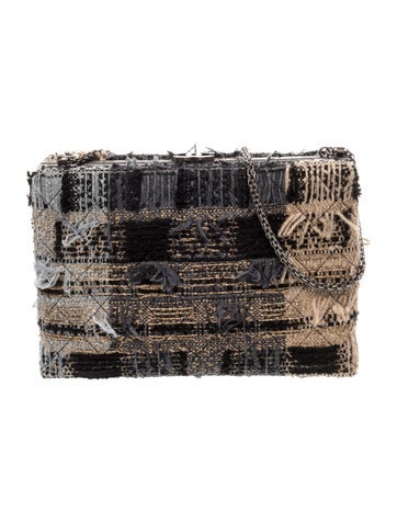CC Tweed Shoulder Bag