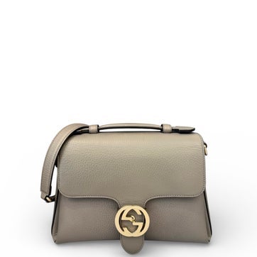 Small Interlocking G Top Handle Shoulder Bag