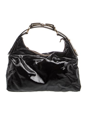 Horsebit Top Handle Bag