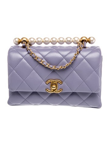 2024 Chic Pearls Mini Flap Bag