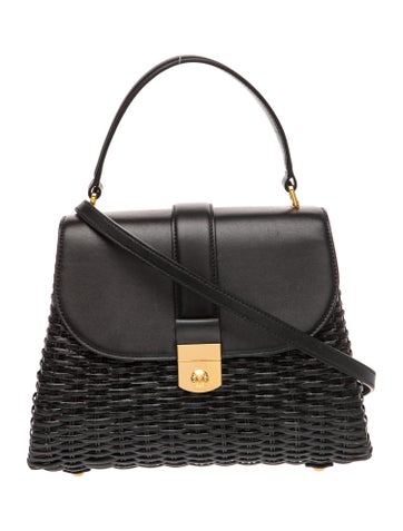 Leather Top Handle Bag