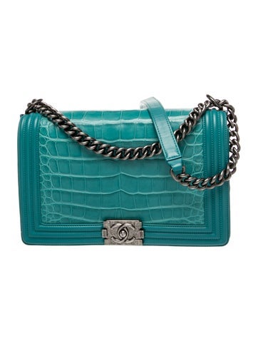 Large Alligator Boy Bag