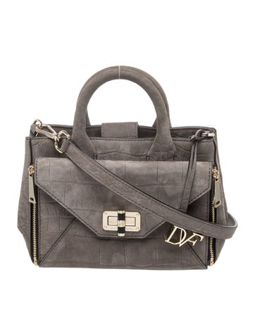 Suede Top Handle Bag